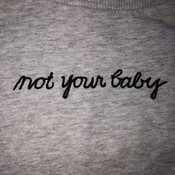 HM CROP SWEATSHIRT - Picture 3 of 3